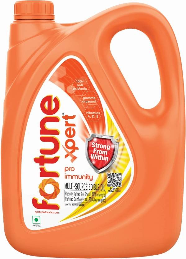 FORTUNE Xpert Pro Immunity Blended Oil Can (Mix tel)  (5 L)