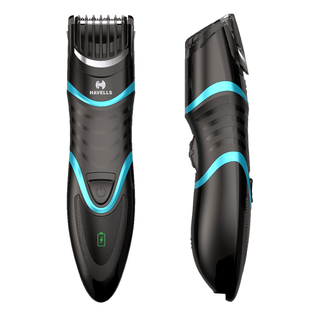 HAVELLS BT900 Rechargeable Corded & Cordless Dry Trimmer for Body Grooming, Beard & Moustache with 20 Length Settings for Men