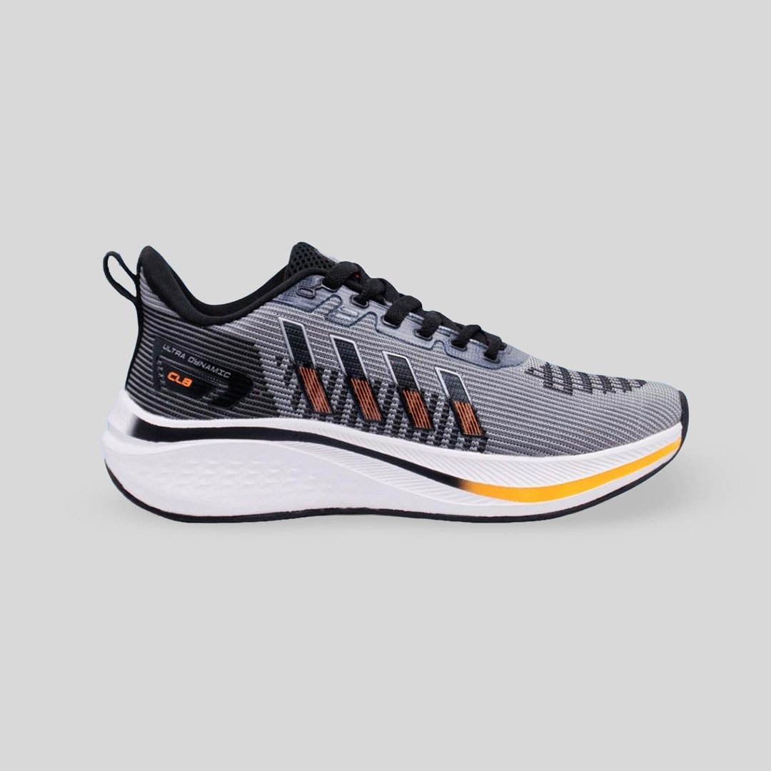 COLUMBUS Mesh Lace Up Men's Sports Shoes  I-TOUCH L.GRY-F.ORG