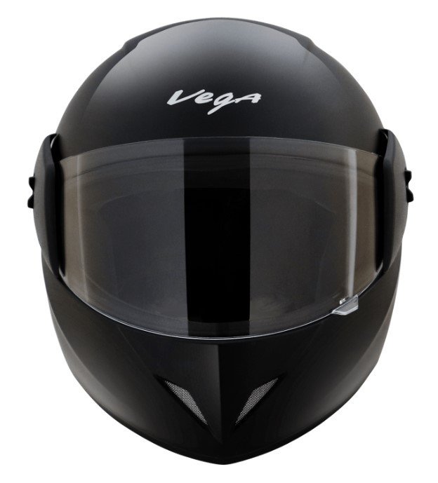 VEGA Junior Buds  Motorbike Helmet  (Black)