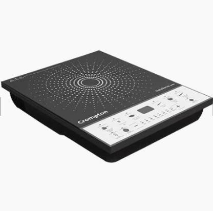 Crompton 2000 W Induction Cooktop Push Button  (Black, INSTASERVE 2000)